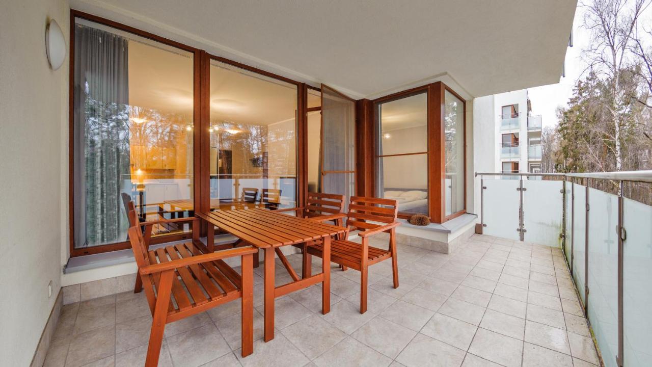 Apartamenty Sun & Snow Miedzyzdroje Aquamarina ภายนอก รูปภาพ