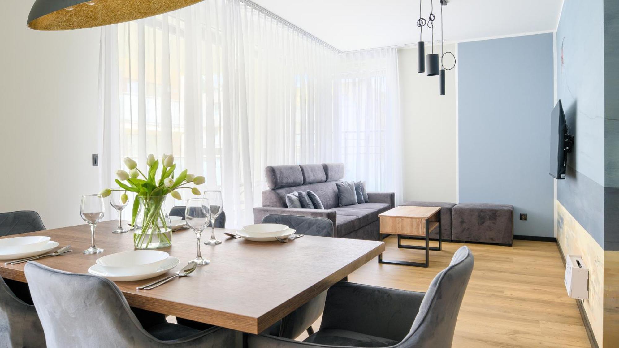 Apartamenty Sun & Snow Miedzyzdroje Aquamarina ภายนอก รูปภาพ